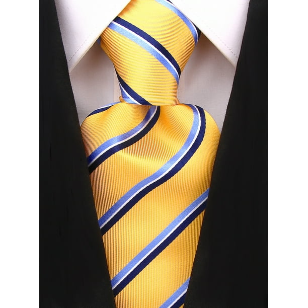 Light Blue Stripe 100% Silk Jacquard Classic Woven Groom Man's Tie Necktie BP98 Light Blue Stripe 100% Silk Jacquard Classic Woven Groom Man's Tie Necktie BP98
